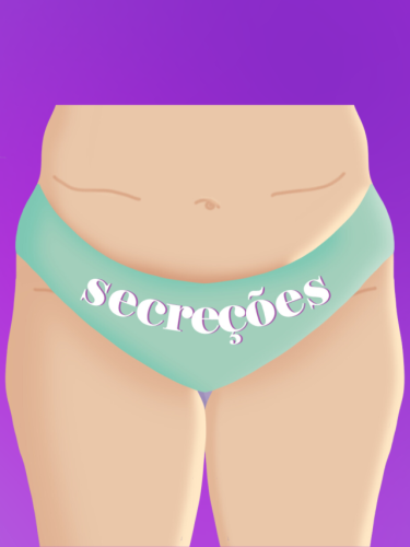 secreção vaginal mulher