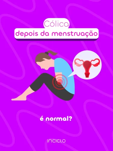 Cólica depois da menstruação é normal?