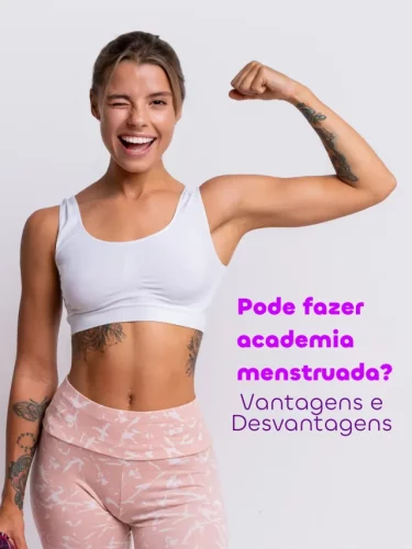Pode fazer academia menstruada? Vantagens e desvantagens